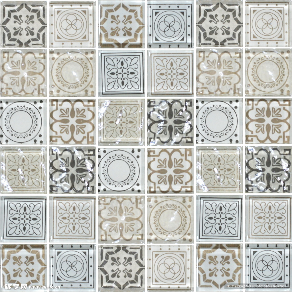 花纹图案艺术马赛克