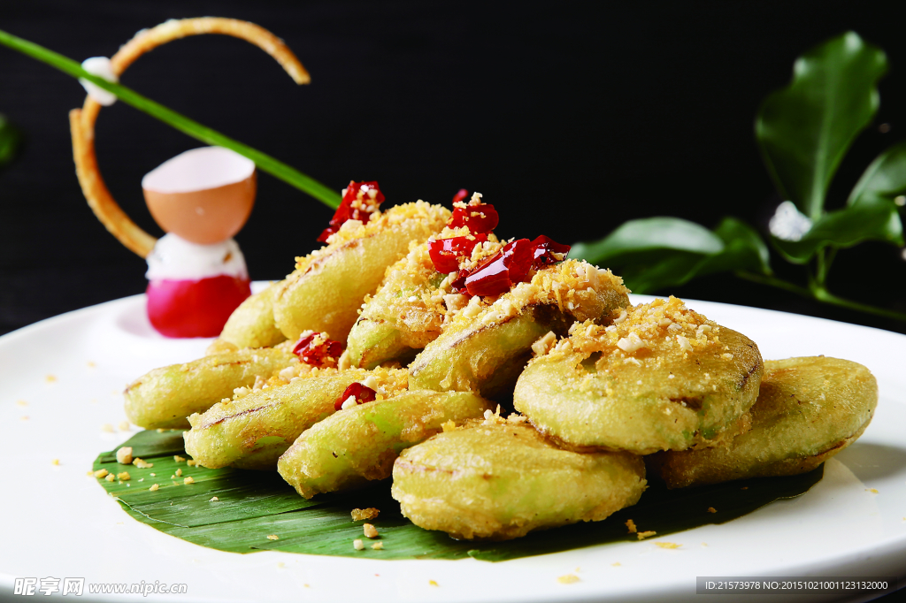 豆酥酱焗青萝卜