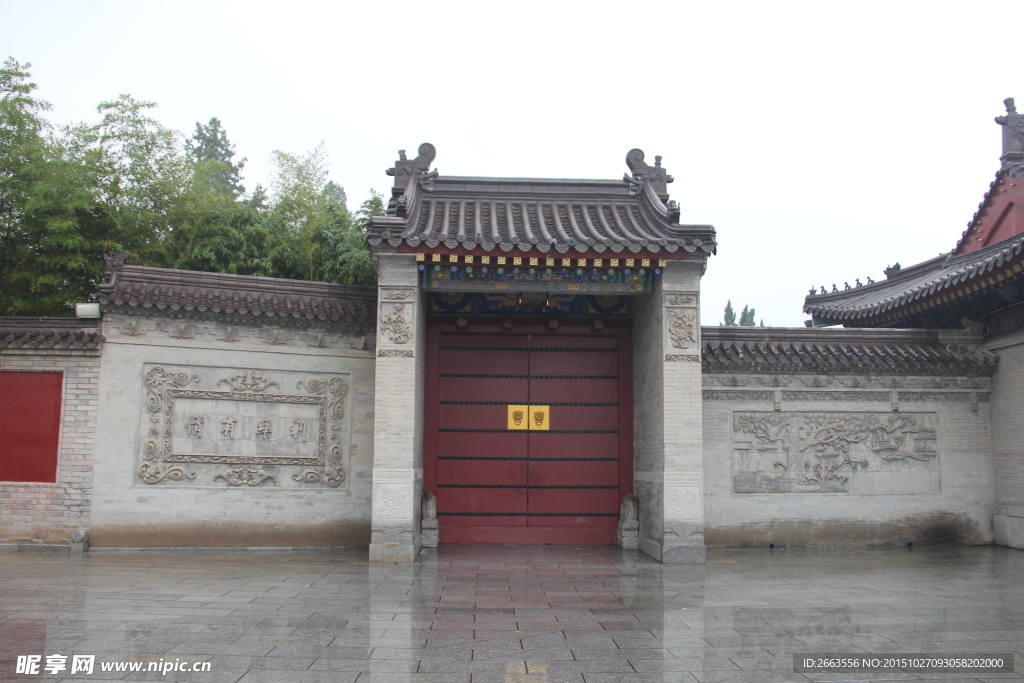 西安大慈恩寺玄奘纪念馆大雁塔