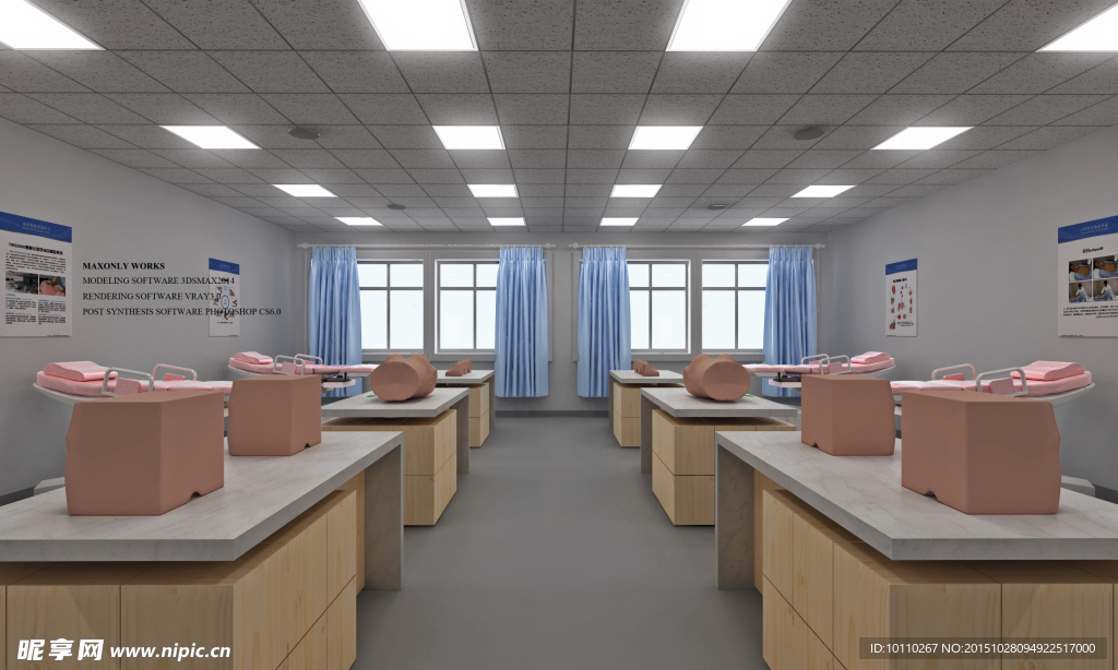 医教试训室效果图