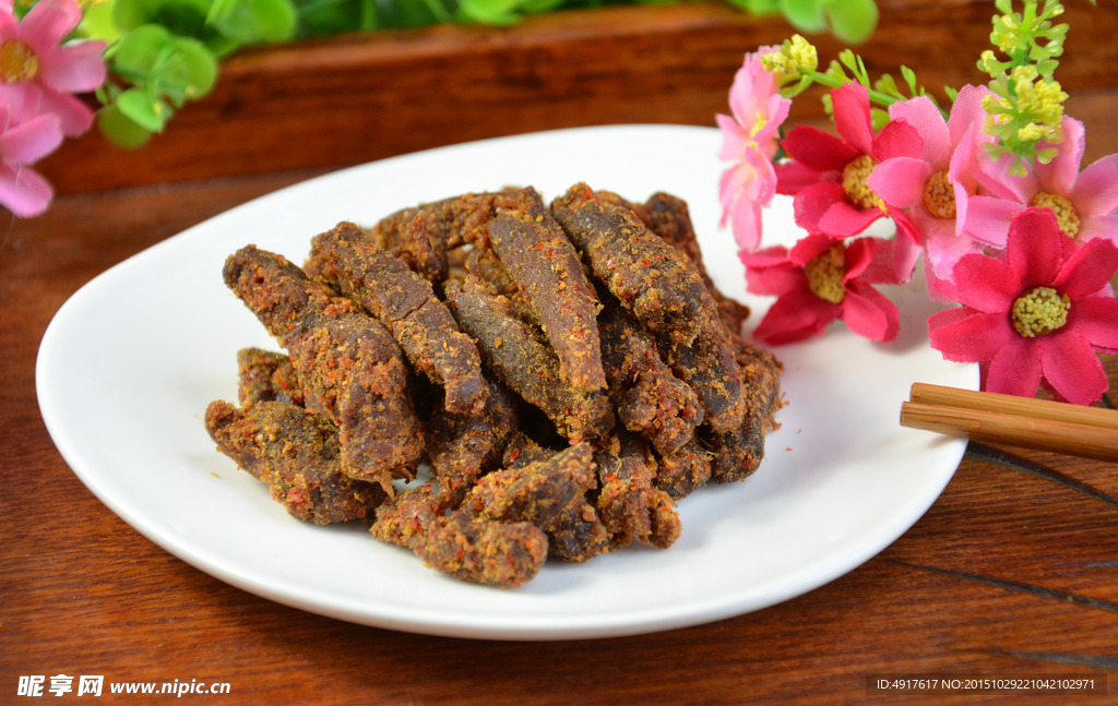 牛肉干 牛肉细节 美食特产