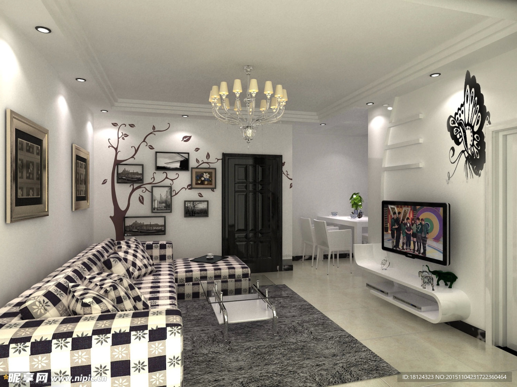 客厅装修效果图