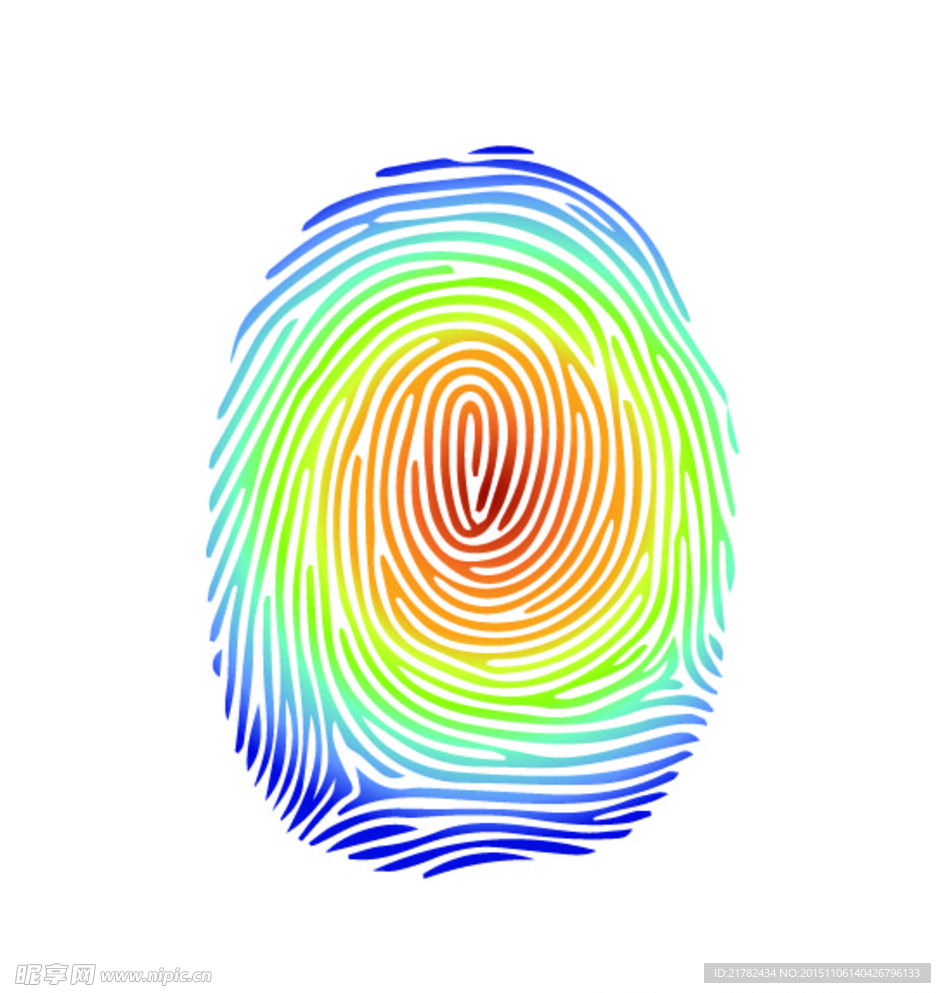 五彩指纹