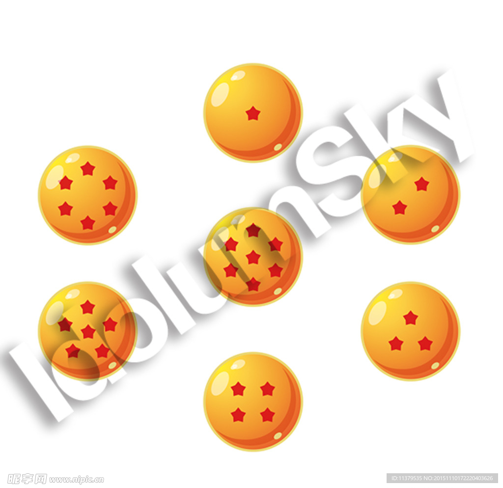 七龙珠矢量图AI版