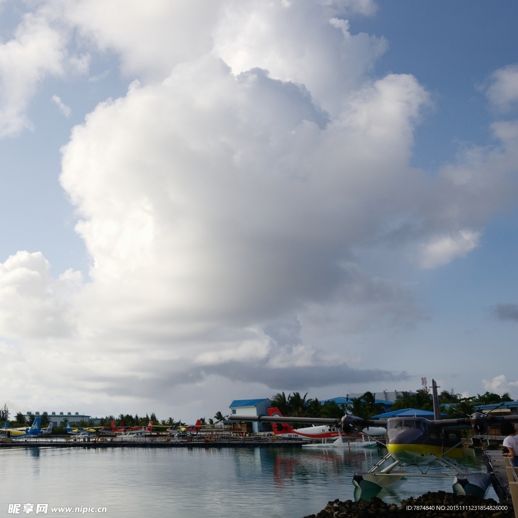 马尔代夫水上飞机