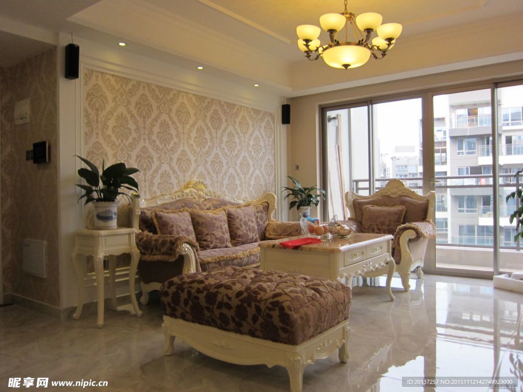 欧式客厅小户型