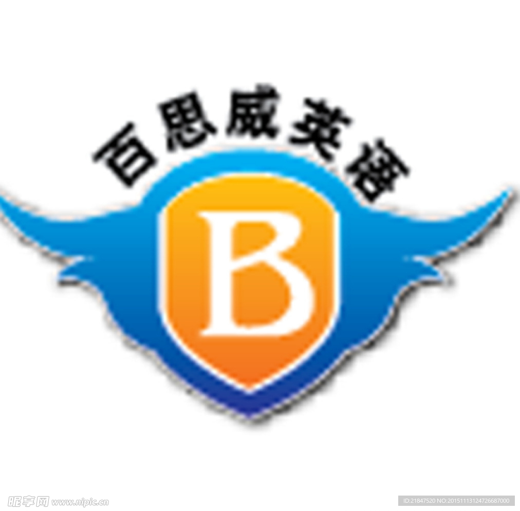 百思威英语服务logo  标示