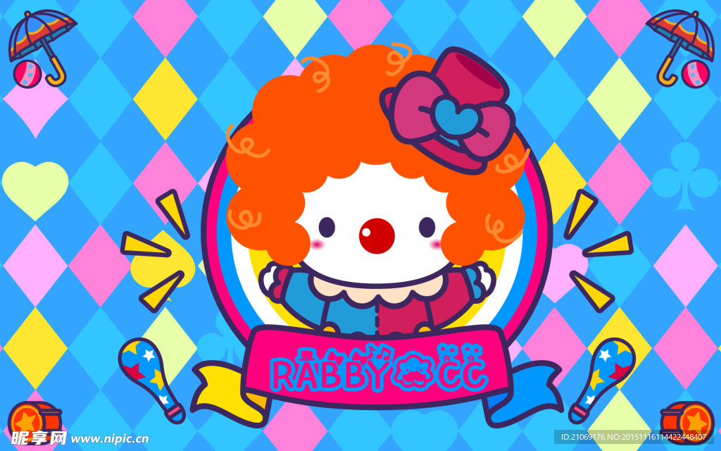 RABBYCC 卡罗小丑 欢迎