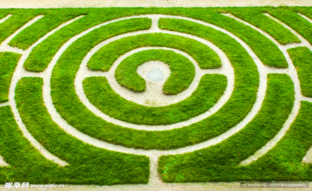 美丽的花园迷宫