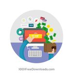 网上购物 扁平化