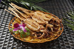 鱿鱼须 烧烤  鱿鱼串  子孜