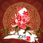 2016猴年海报