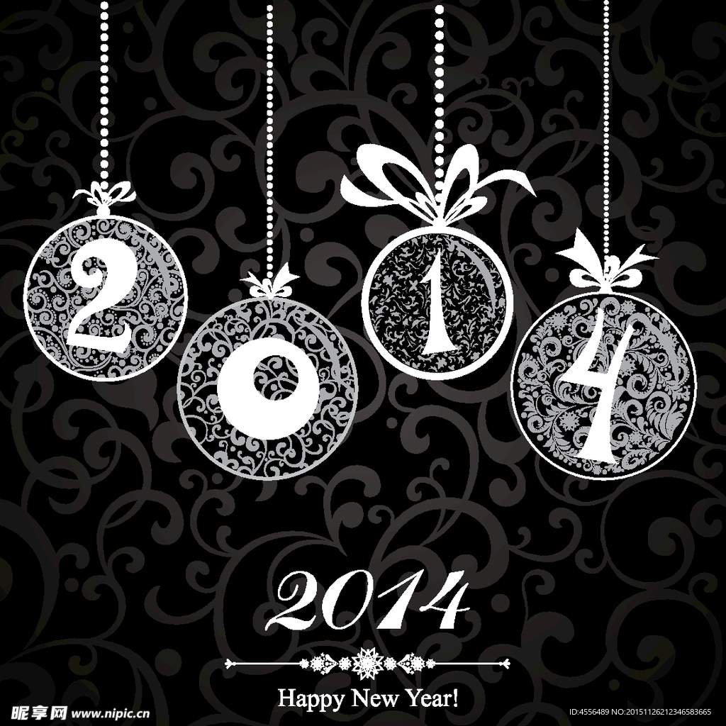 圣诞主题模板矢量素材