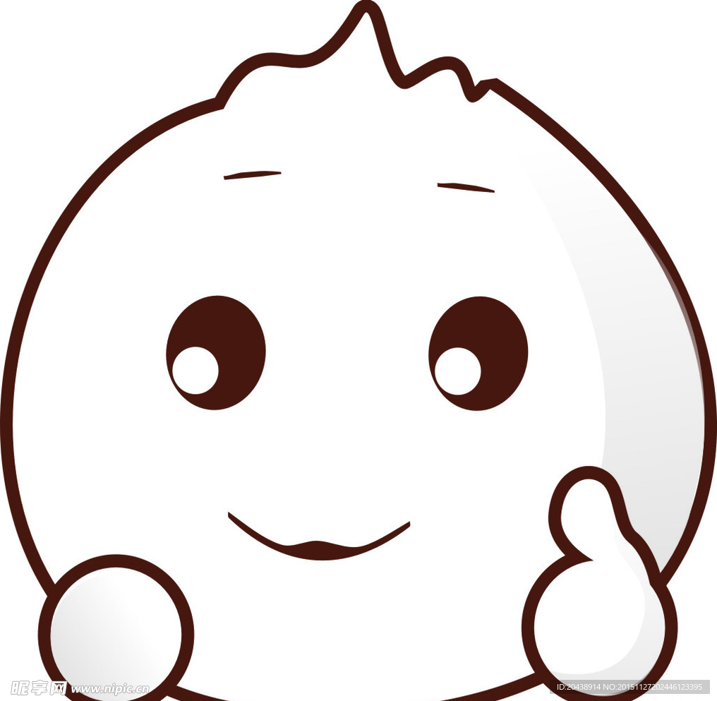 馒头失量图标志