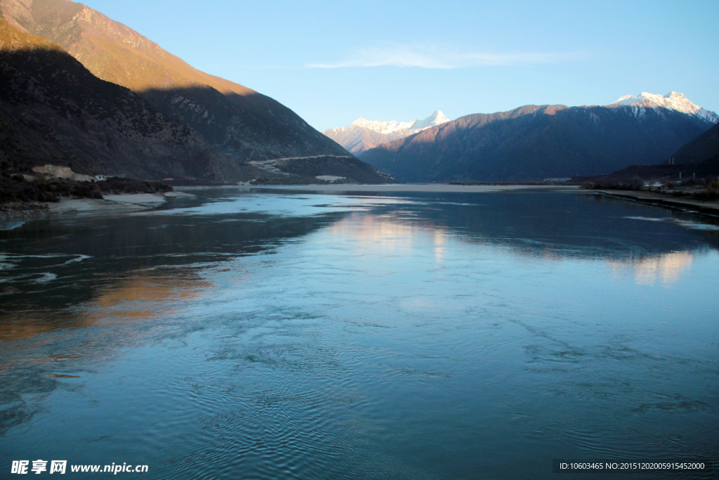 高原风光 雅鲁藏布江