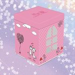 芭比娃娃蛋糕盒平面图