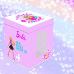芭比娃娃蛋糕盒展开图
