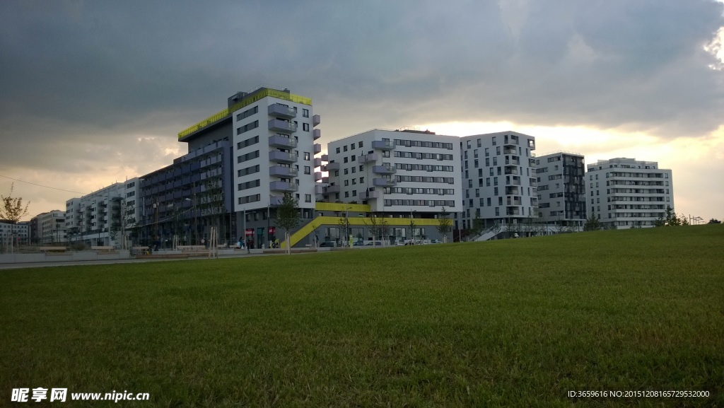 建筑 风光 绿化