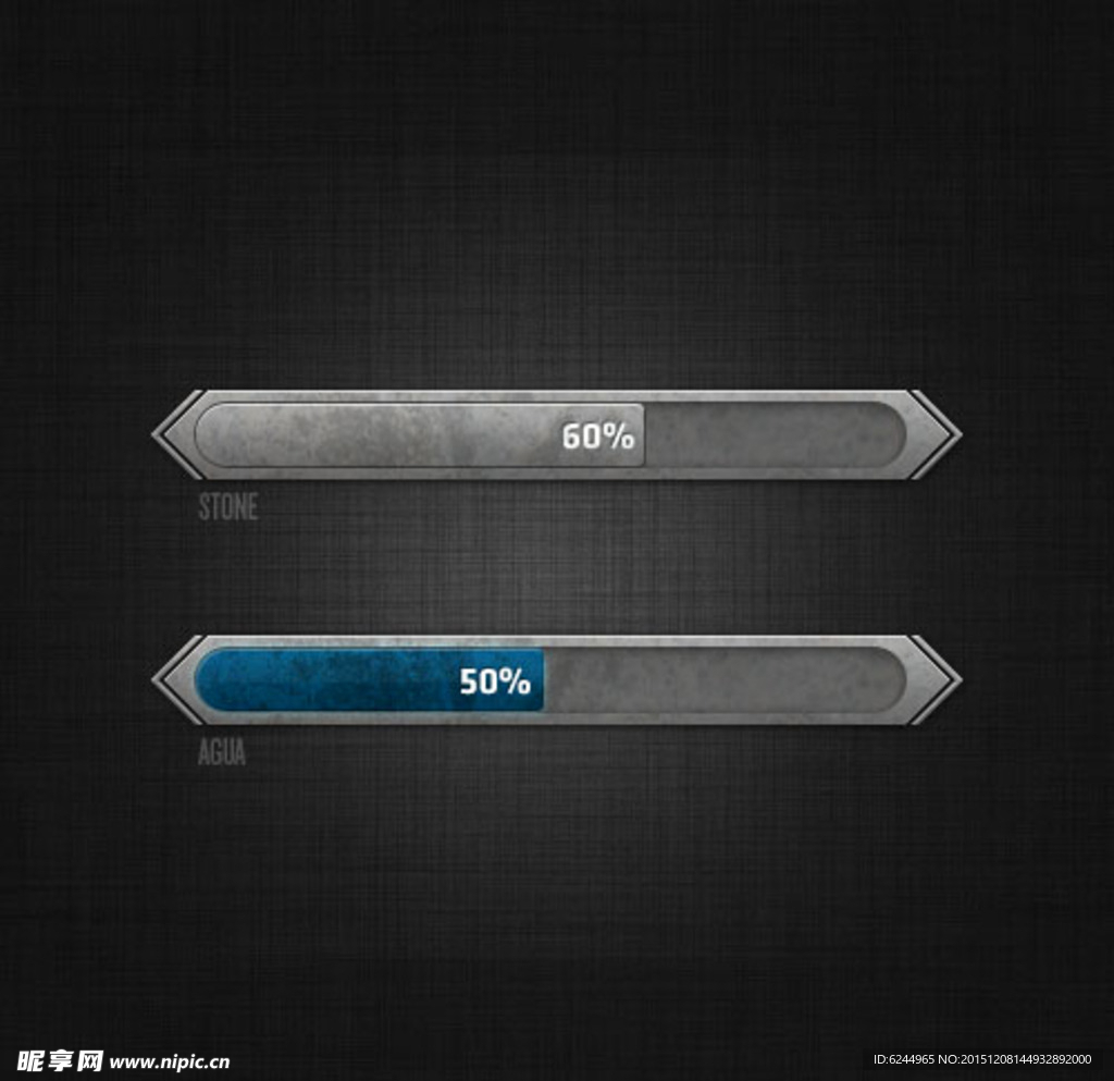 banner 滚动条 两种颜色