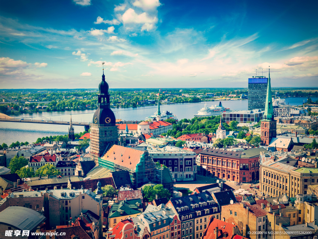 拉脱维亚的天空