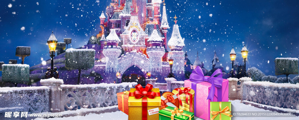 欧洲梦幻城市背景