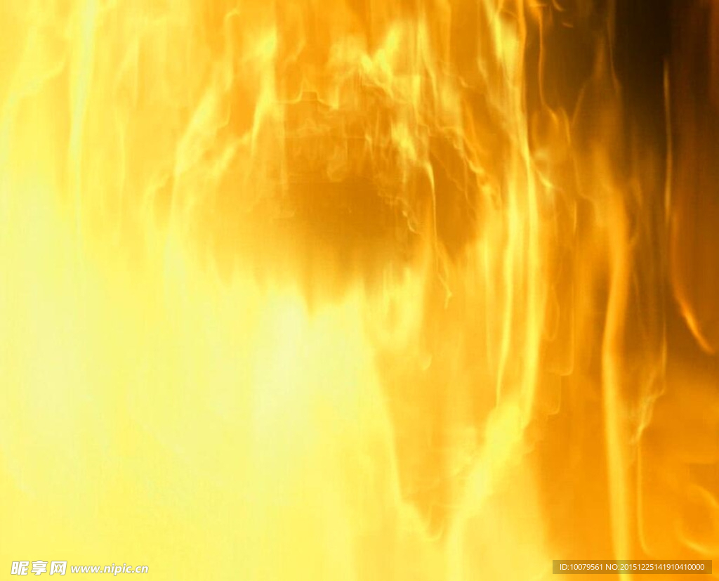 熊熊燃烧的火焰圈