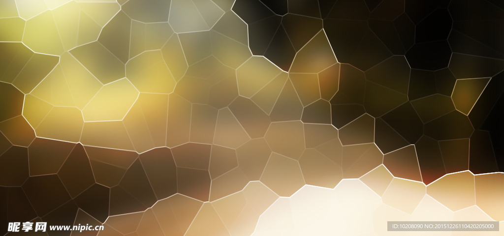 黄色渐变大气平面背景图片