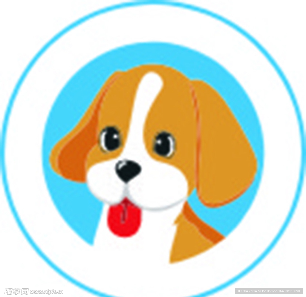 宠物店 小狗标志