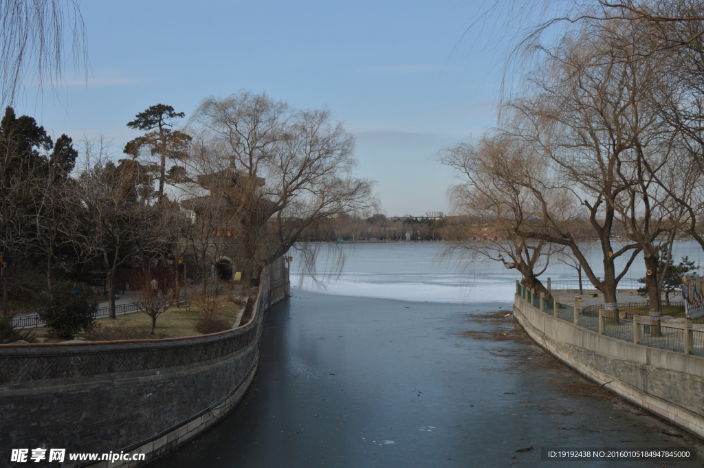 冬日北海公园