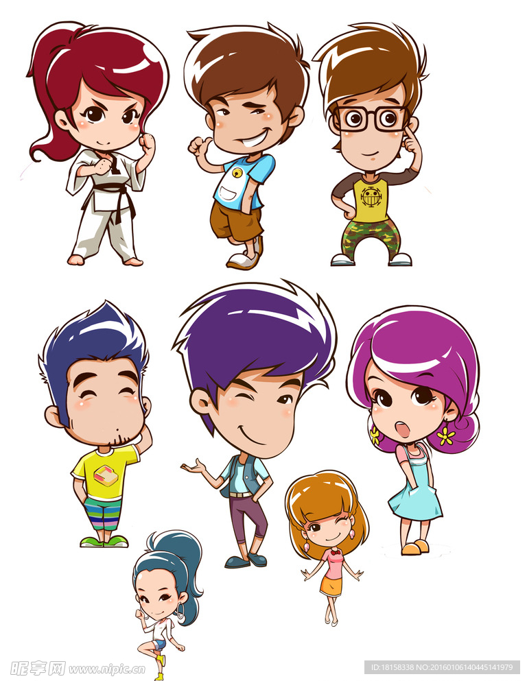 爱情公寓卡通人物