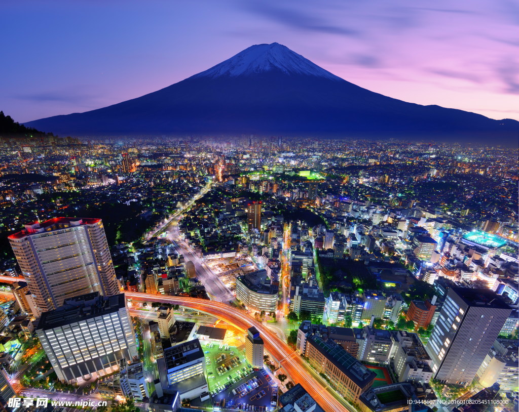 日本东京富士山图片