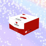 一体蛋糕盒展开图