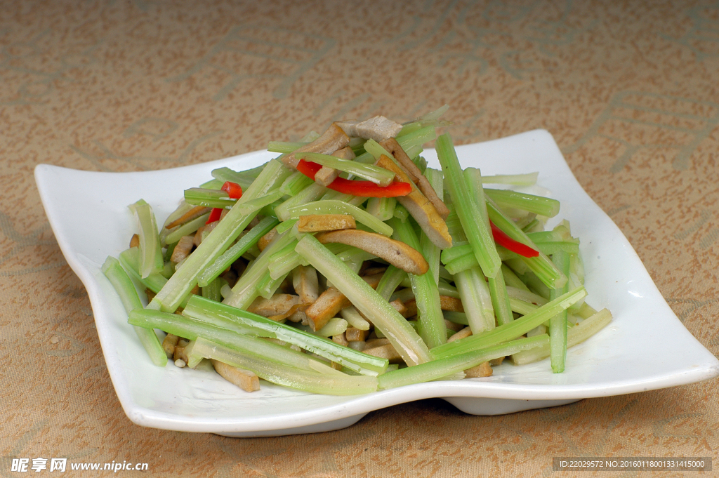 西芹豆干