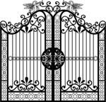 欧式铁艺门