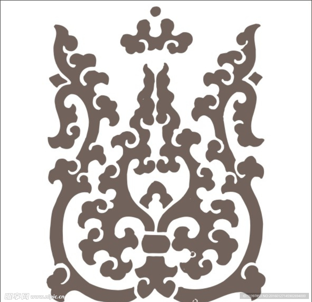 中式边框中式花纹民族花纹