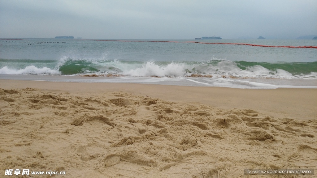 沙滩 海滩 海洋 大海 大梅沙