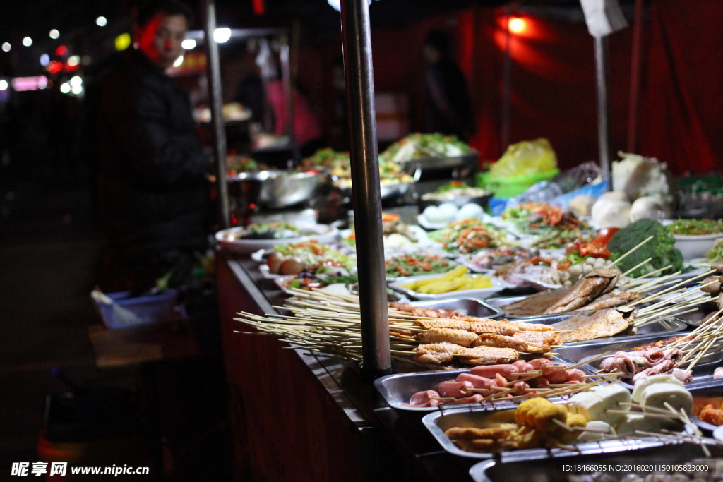 宣城木直街 夜市