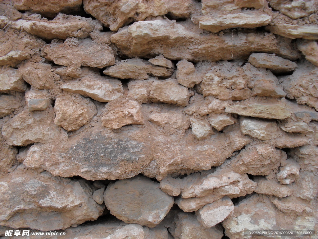 石头墙背景图片素材