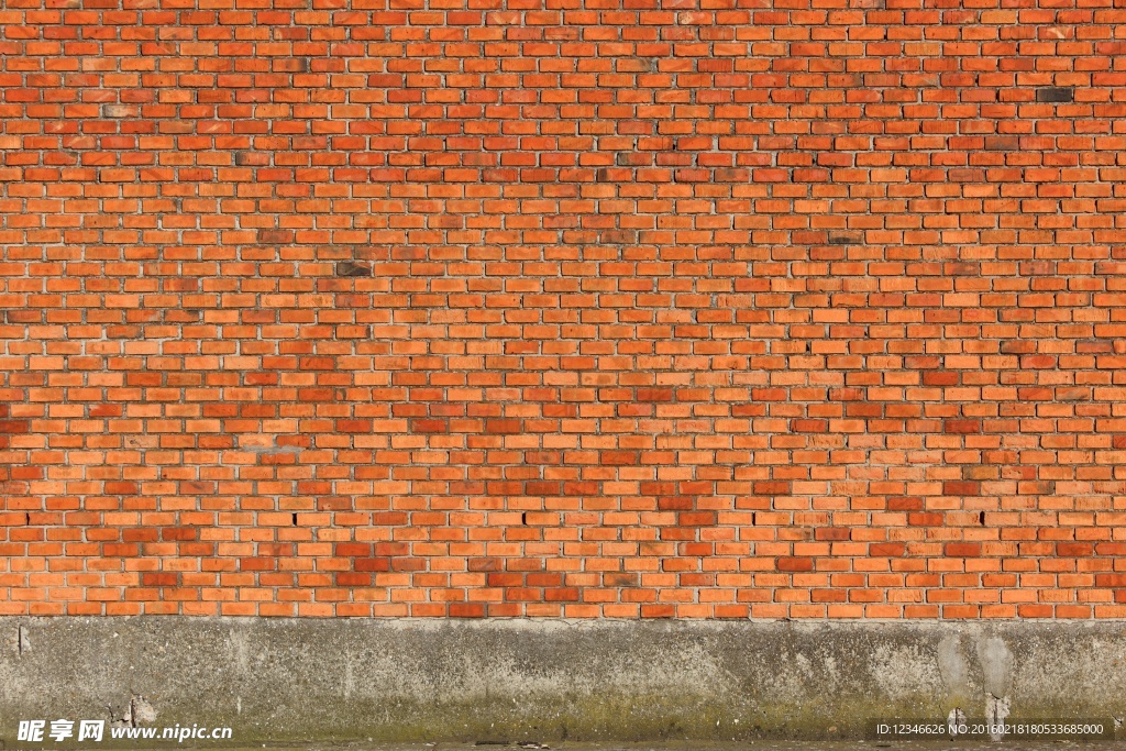 红砖 砖头 砖墙