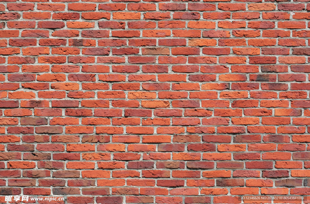 红砖 砖头 砖墙