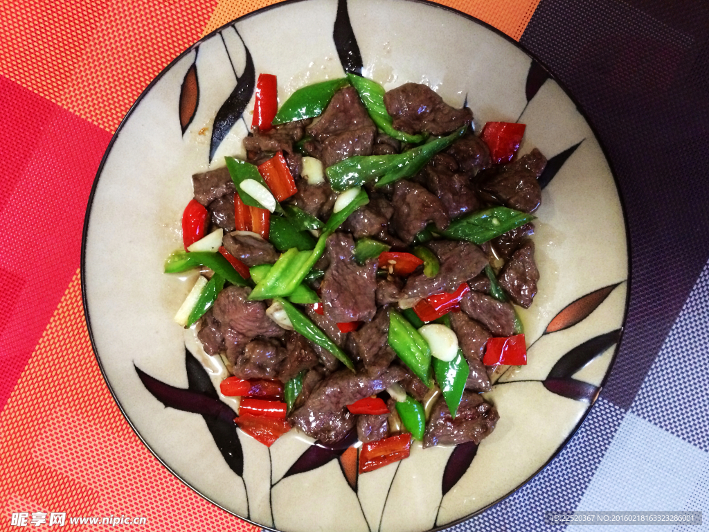 青椒炒牛肉