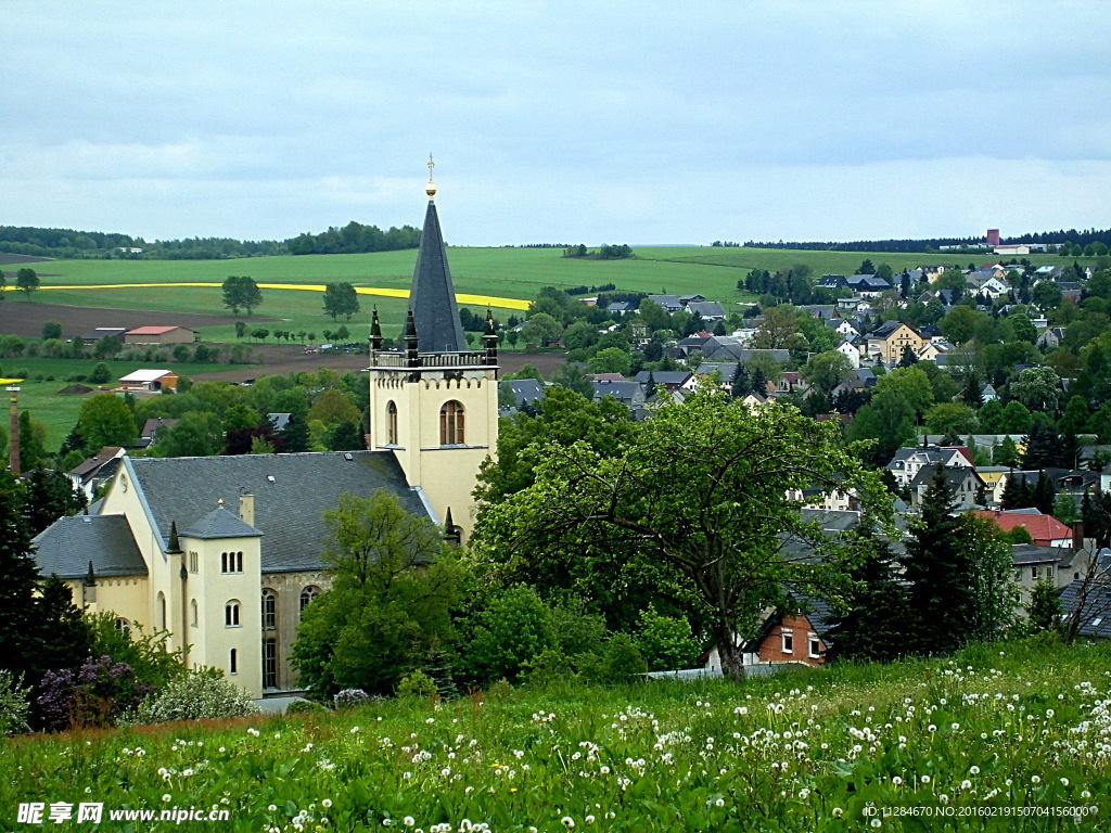 德国萨克森村庄