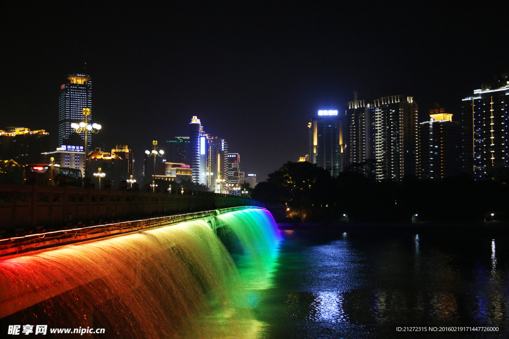 南宁城市夜景