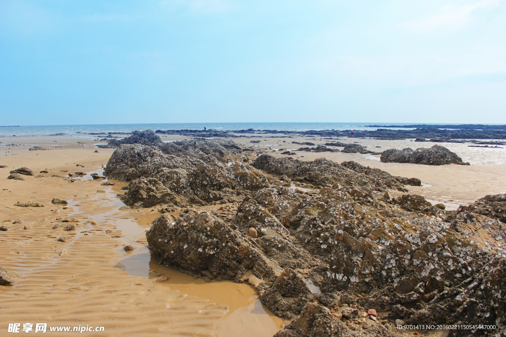 沙滩 大海 海边 阳光