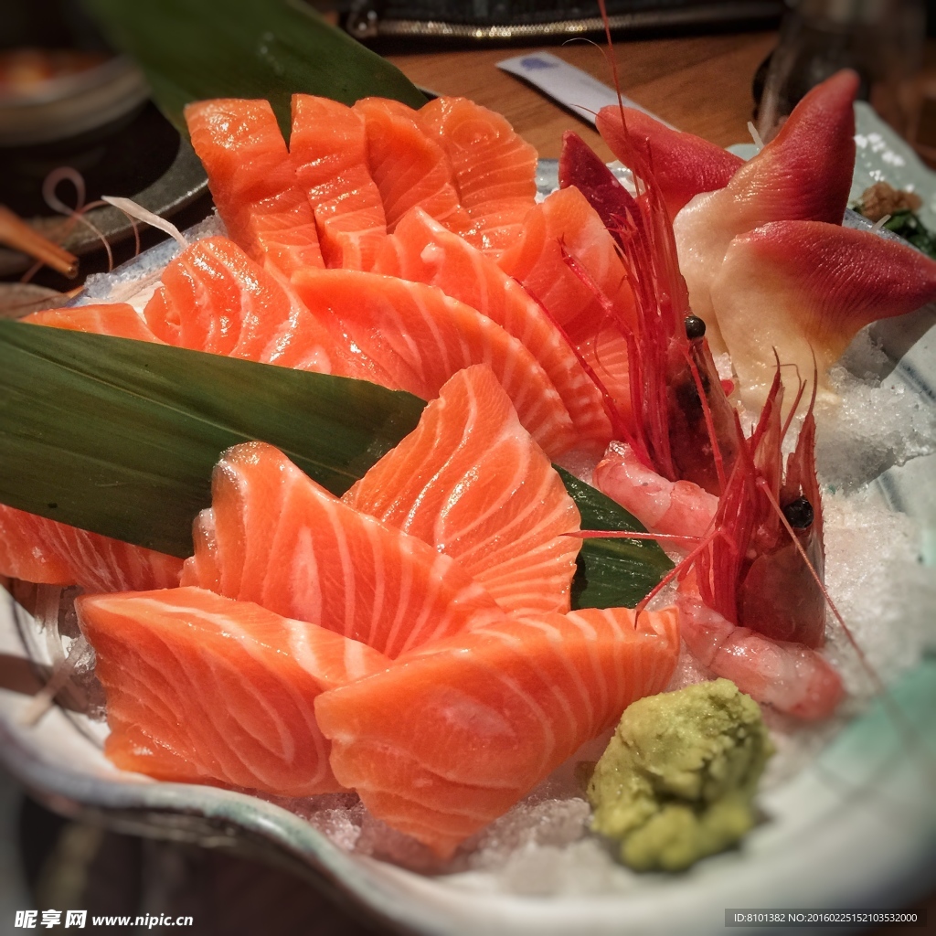 美食 生鱼片 日料