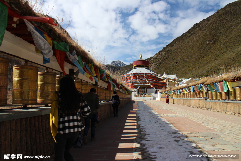 香格里拉松赞林寺