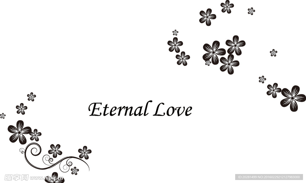 硅藻泥矢量图  对角花 花矢量