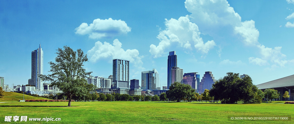 建筑 风光 草地