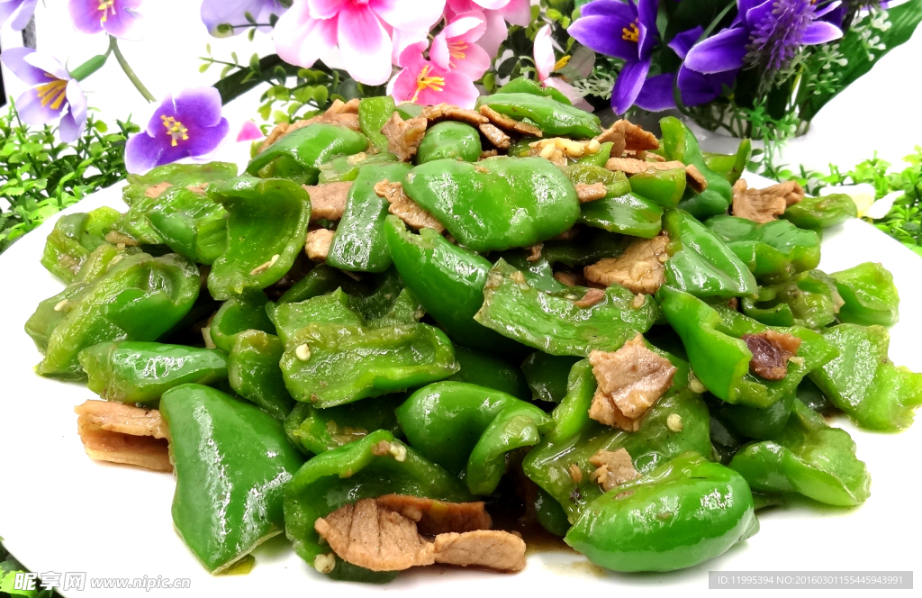 肉炒青椒