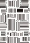 条形码 横竖 数字 黑白 排列